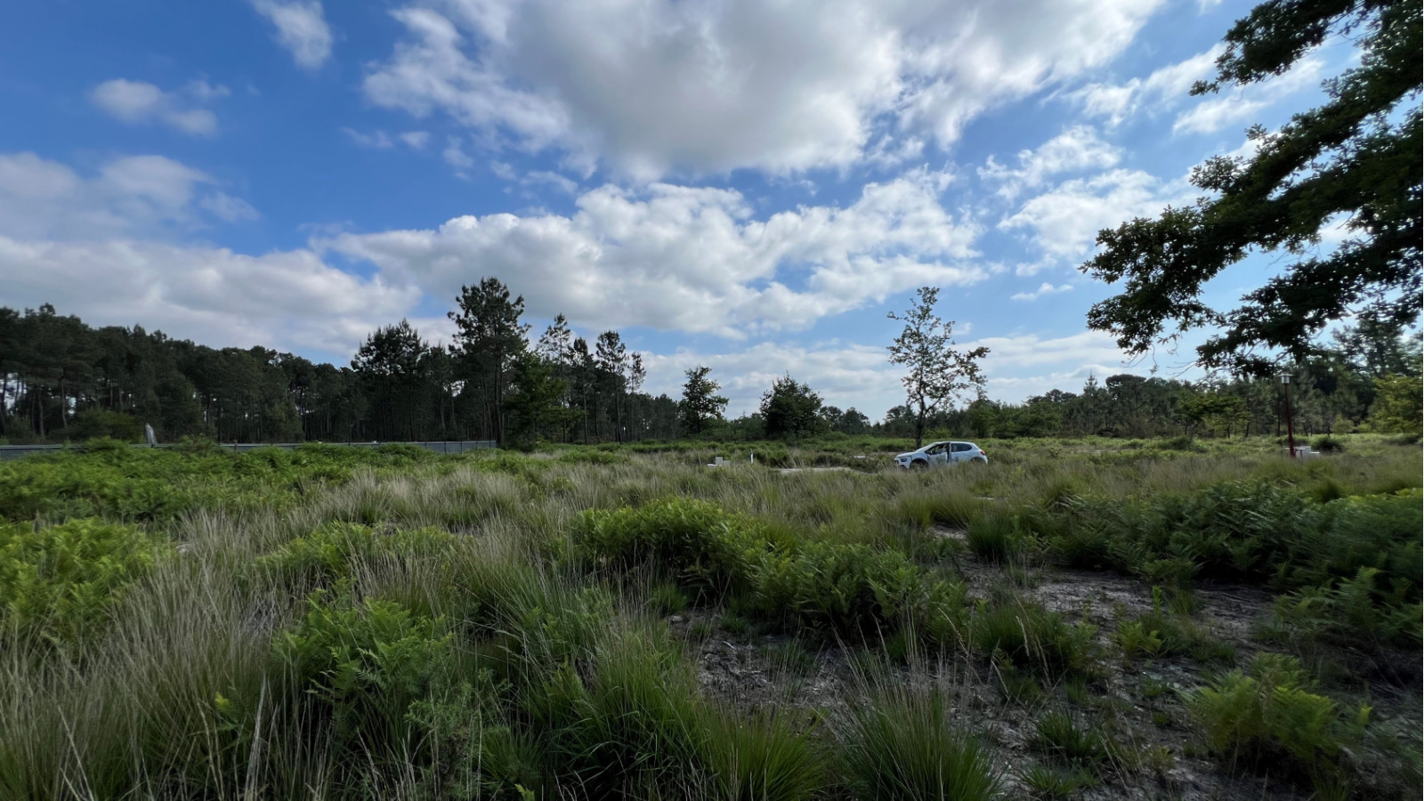 Terrain constructible de 932m2 à La Brède
