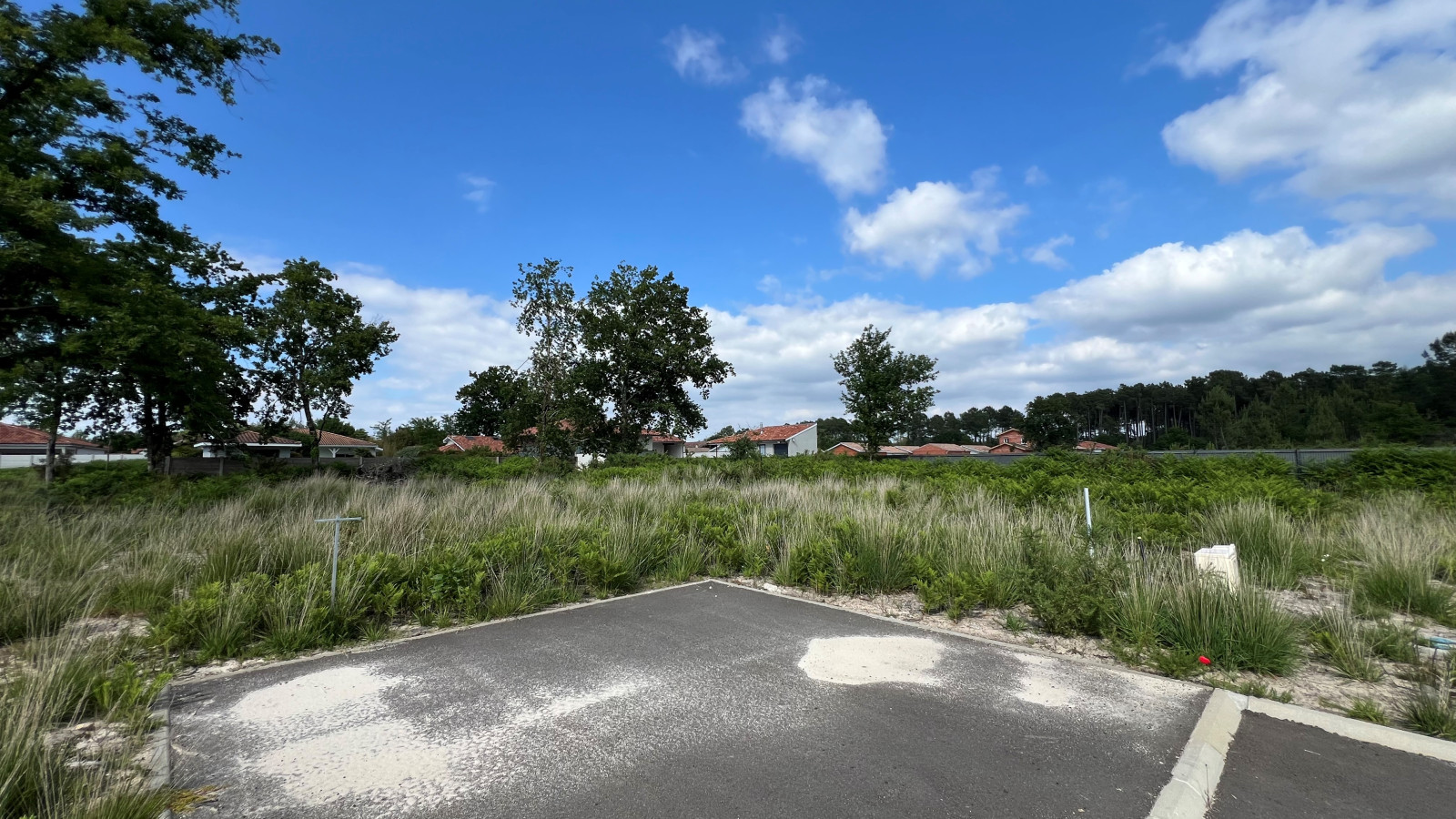 Terrain constructible de 400m2 à Parentis-en-Born