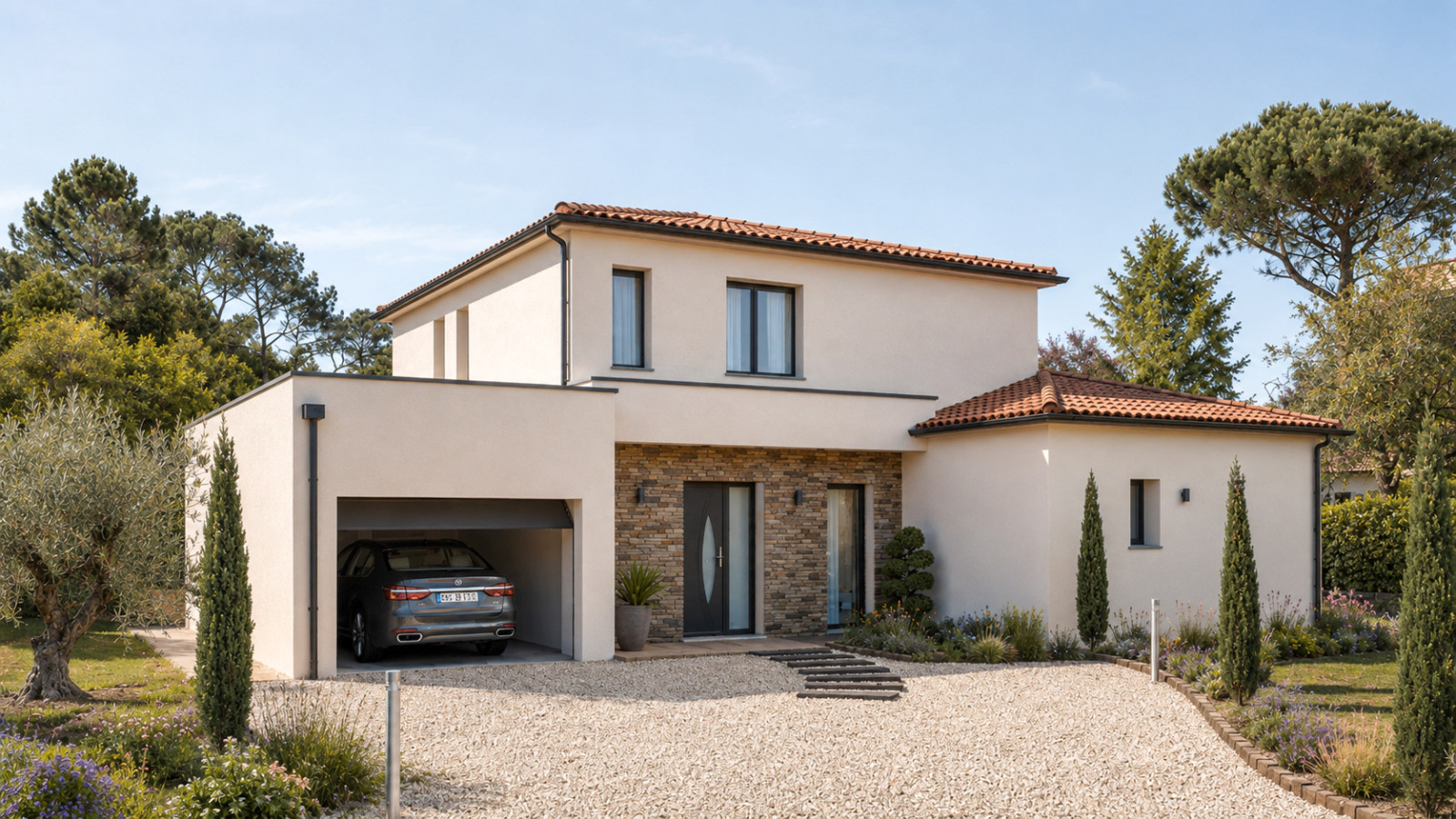 Maison neuve à Gujan-Mestras avec 4 chambres sur terrain de 840m2 / image 2
