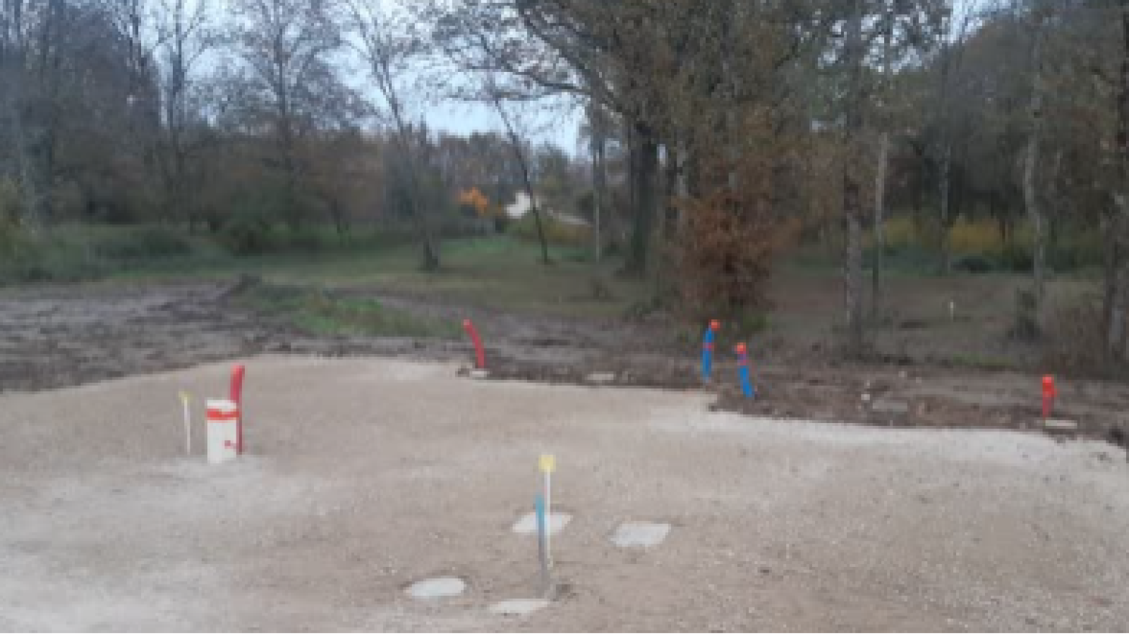 Terrain constructible de 515m2 à Cérons