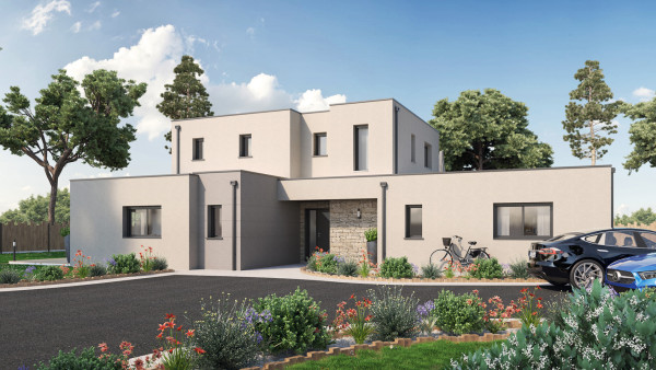 Maison neuve à Camblanes-et-Meynac avec 6 chambres sur terrain de 905m2 - image 1