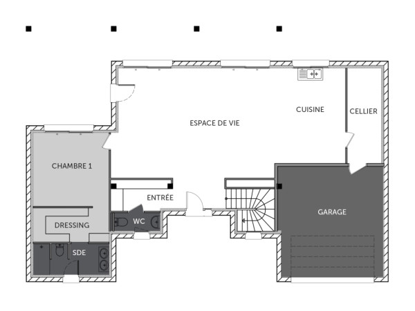 Plan (maison 302)