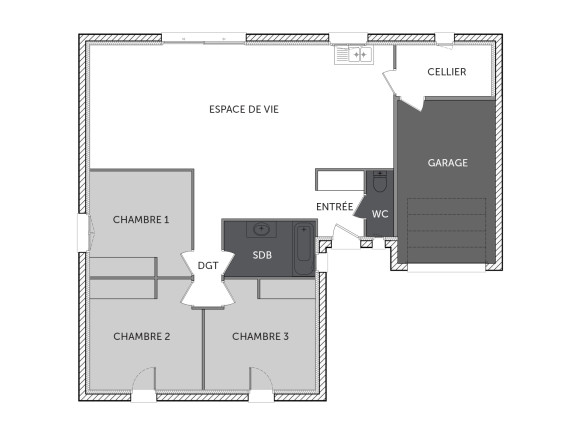 Plan (maison 319)