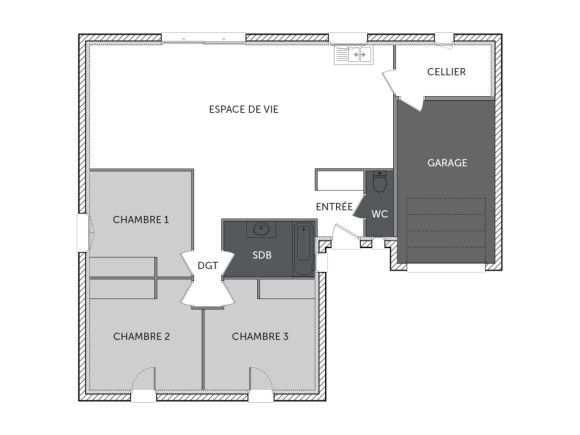 Plan (maison 319)