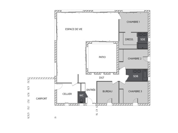 Plan (maison 322)