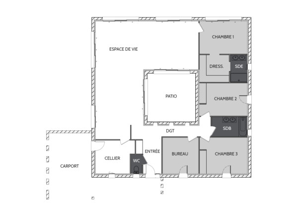 Plan (maison 327)