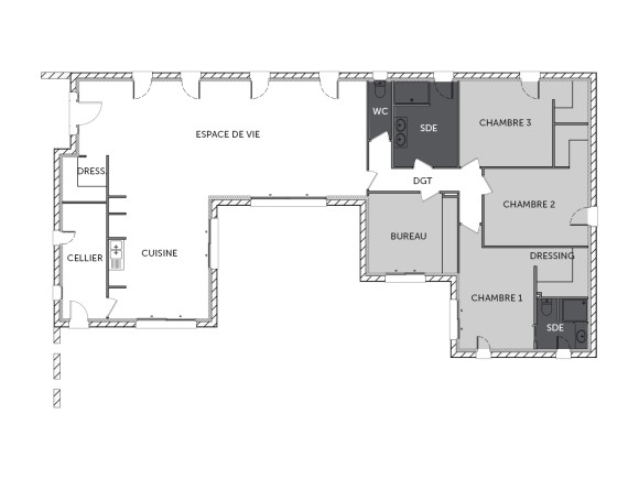 Plan (maison 332)