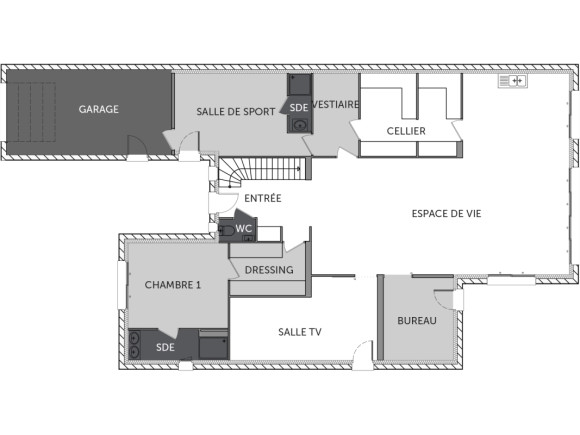 Plan (maison 312)