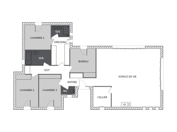 Plan (maison 313)