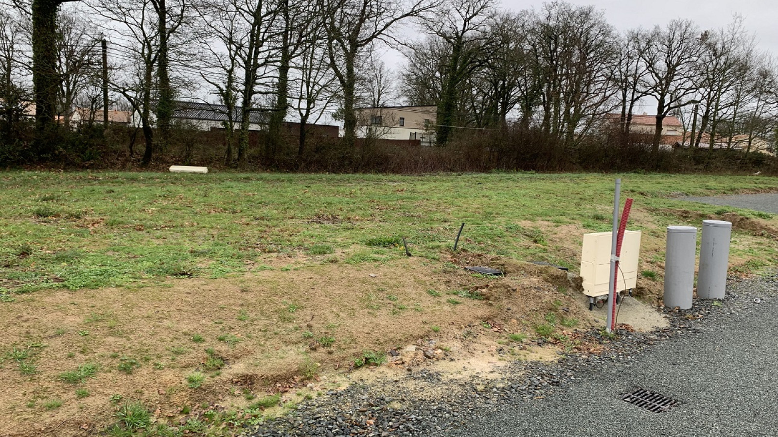 Terrain constructible de 507m2 à Ludon-Médoc